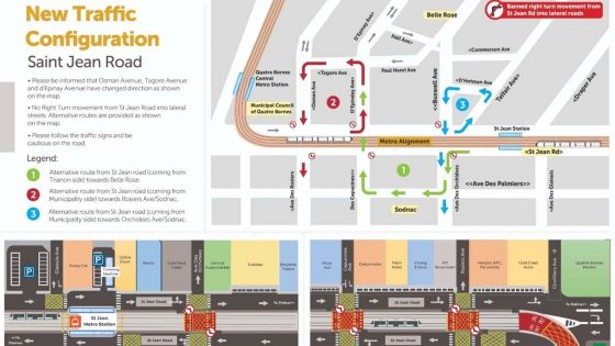 Metro-Express Quatre-Bornes/Phoenix : voici la nouvelle configuration des routes