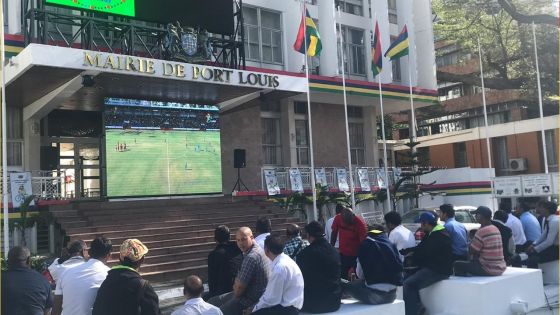 Demi-finale Maurice/Mayotte : écran géant à la mairie de Port-Louis pour voir la rencontre