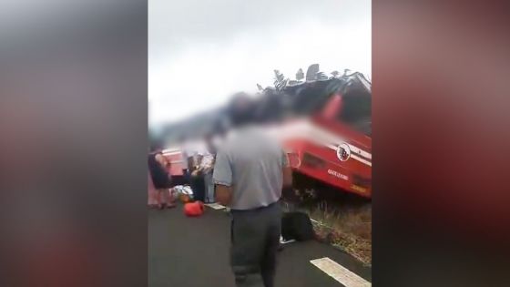 Accident de la route à Bassin-Blanc : une dizaine de blessés