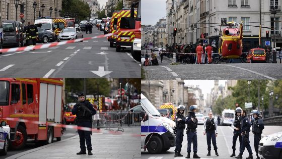 Paris: 4 policiers tués par un employé de la préfecture de police