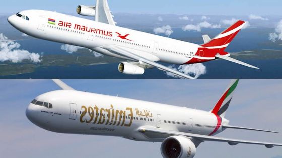 Covid-19 : les vols passagers hebdomadaires d’Air Mauritius et Emirates suspendus, un comptoir spécial mis en place par le ministère des Affaires étrangères