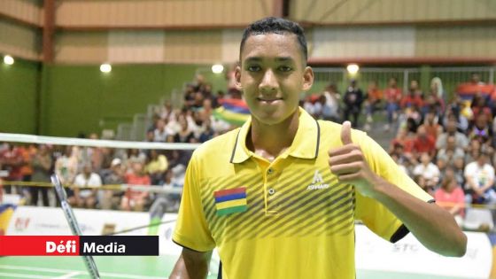 JIOI - Badminton : le badiste mauricien, Alexandre Bongout, seul rescapé pour les finales en individuel