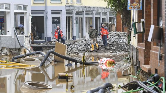 Intempéries : le bilan grimpe à 103 morts en Allemagne, 118 en Europe