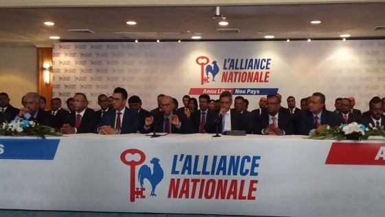 Présentation des candidats de l’Alliance Nationale : «Anou liber nou pei», annonce Navin Ramgoolam comme slogan de campagne