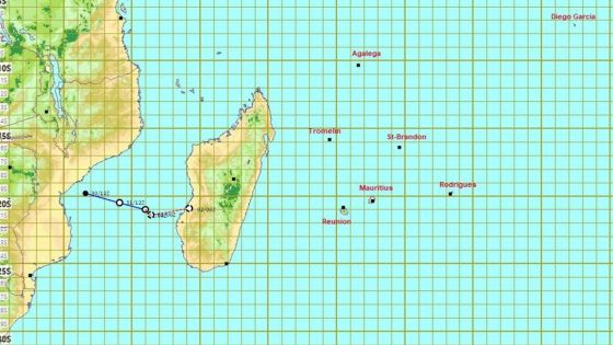 Météo : la tempête tropicale modérée Alvaro n’influencera pas le temps à Maurice