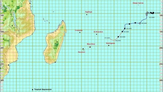 Météo : Ancha s'affaiblit davantage, un fort anticyclone pourrait provoquer des rafales allant jusqu'à 60 km/h