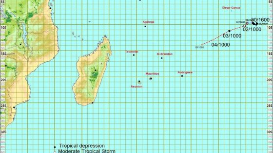 La première tempête tropicale de la saison cyclonique 2024-2025 baptisée Ancha