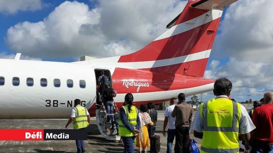 Réouverture des frontières à Rodrigues : le bureau du chef commissaire demande le report des vols commerciaux