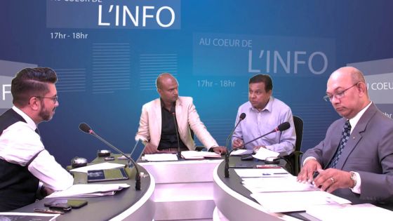 [Au Coeur de l'Info] Budget 2019-20 : suivez le face-à-face Etienne Sinatambou-Shakeel Mohamed