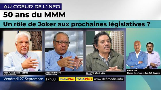 50 ans du MMM : un rôle de joker aux prochaines législatives ?