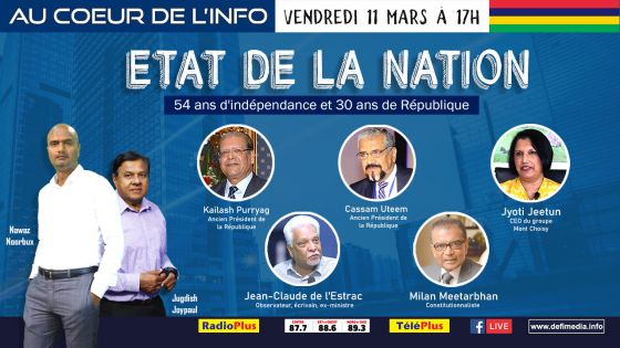 LE GRAND DEBAT : ETAT DE LA NATION - 54ème anniversaire de l’indépendance et 30 ans de la République
