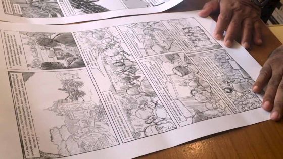 Publication : le troisième tome de l’histoire de Maurice en BD prêt cette année