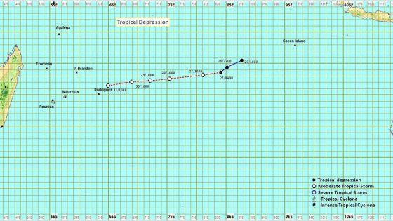 Météo : Batsirai pourrait devenir une tempête tropicale sévère et passer à 100 km de Rodrigues  