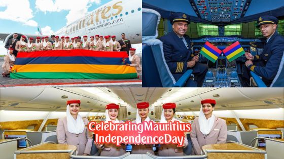 Emirates célèbre le 57ᵉ anniversaire de l’indépendance de Maurice avec un vol spécial opéré par un équipage entièrement mauricien