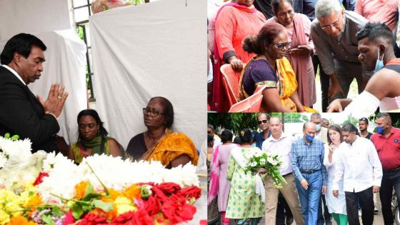 Drame de Mare-Longue : le Président, XLD et Ramgoolam présentent leurs condoléances aux familles endeuillées
