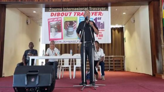 1er-Mai : Jack Bizlall plaide pour un «salaire minimum social»
