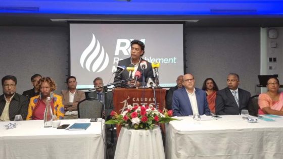 Suivez la conférence de presse du Rassemblement Mauricien