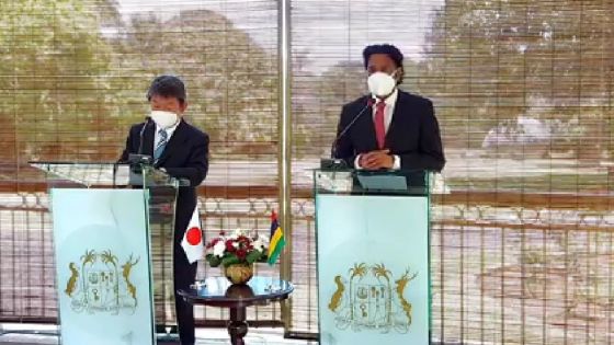 Visite du ministre japonais Motegi : don de Rs 240 millions pour des équipements pour la prévention des catastrophes naturelles