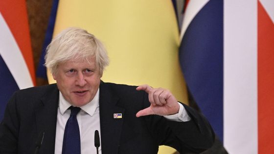 L'Ukraine veut se battre jusqu'au bout, Boris Johnson à Kiev