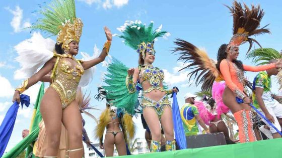 [En images] Samba brésilienne et carnaval à Grand-Baie