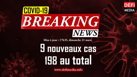 Covid-19 : neuf nouveaux cas, dont six membres d’une même famille 