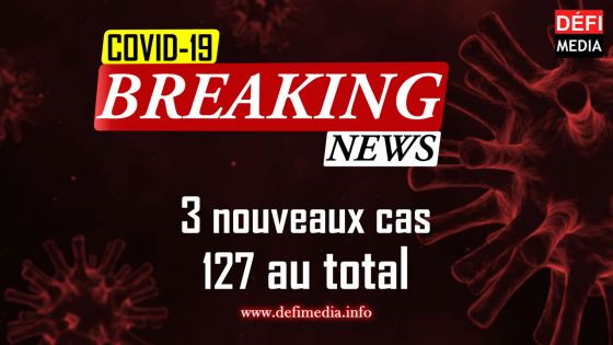 Covid-19 : trois nouveaux cas enregistrés