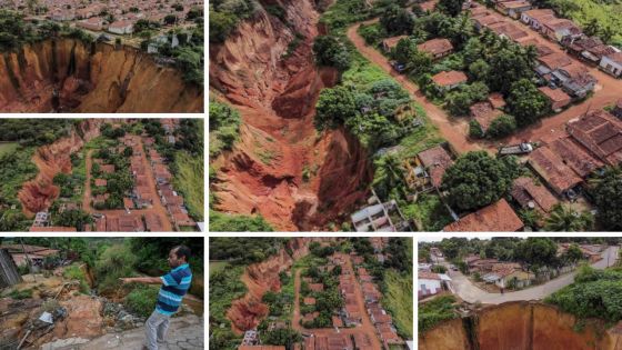 Brésil : une ville trouée de cratères géants pourrait être rayée de la carte d'ici 30 à 40 ans