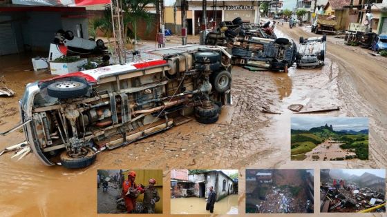 Brésil : au moins 25 morts dans des inondations et glissements de terrain