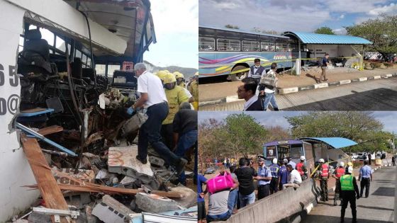 Grave accident à Pailles : 2 morts et plusieurs blessés selon un premier bilan