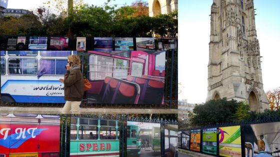 Les bus de Maurice s’exposent en France