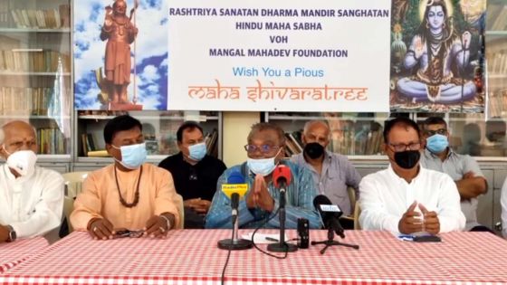 Maha Shivratri : suivez la conférence de presse de la Rashtriya Sanatan Dharma Mandir Sanghatan