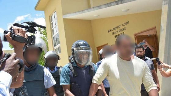 [Images] Enlèvement et séquestration d'une fillette : Satyam Goodur devant la justice sous forte escorte policière