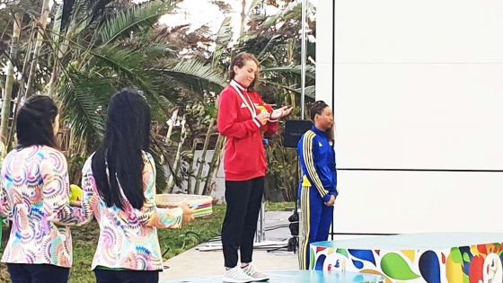JIOI - Natation : belle deuxième place pour Camille Koenig sur 100 m dos