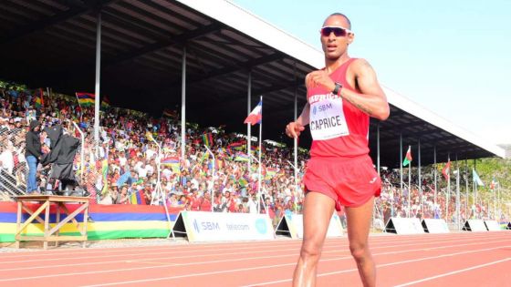 JIOI – Athlétisme - Marche 10 000 m – le Mauricien, Jérôme Caprice, rafle l’or 