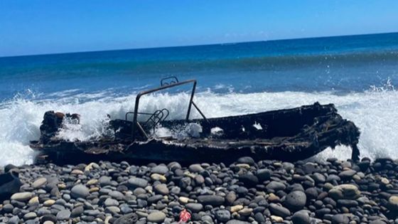 Saint-André, La Réunion : un bateau rapide qui aurait été utilisé pour un trafic de drogue sur l’axe Réunion-Maurice retrouvé 