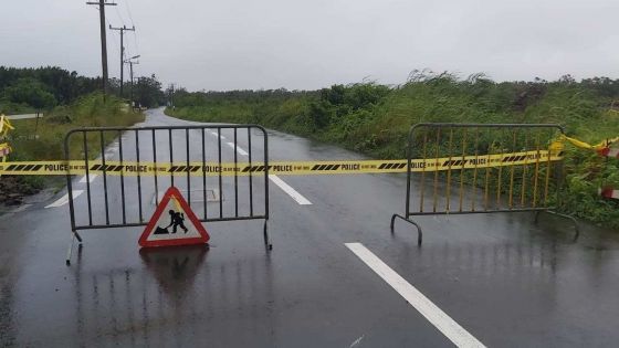 Fortes pluies : des routes restent impraticables