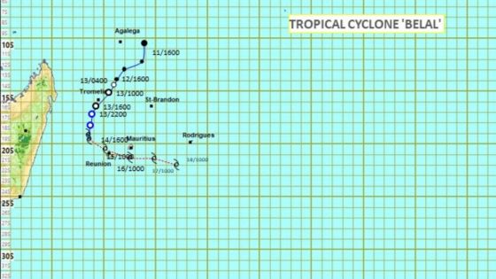 Belal : l'alerte cyclonique 1 maintenue 