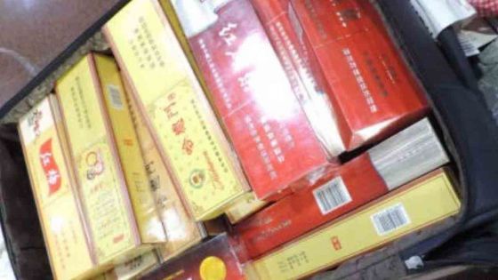 À l’aéroport : une Chinoise épinglée avec 38 cartouches de cigarettes