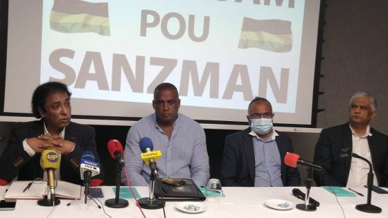 Naissance d'un  mouvement politique avec pour slogan ‘Nou ensam pou Sanzman’