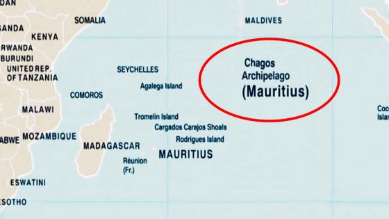 Chagos apparaît comme un territoire mauricien sur la nouvelle carte du monde des Nations Unies