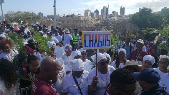 Des natifs et descendants des Chagos présents dans la foule de Marie Reine de la Paix