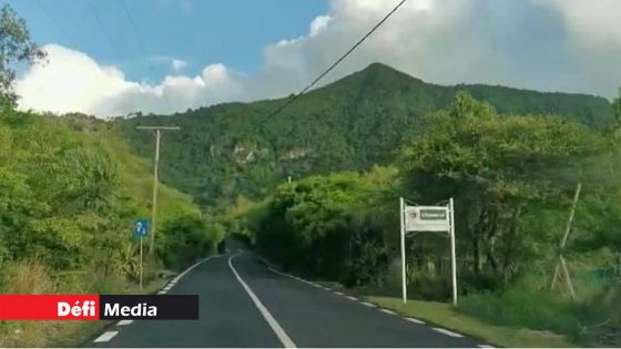 Chamarel : la route rouverte à la circulation, la prudence toujours recommandée