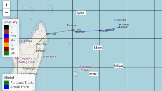 Météo : la tempête Cheneso n'influencera pas le temps à Maurice pour les trois prochains jours