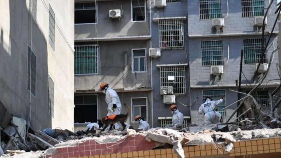 Effondrement d'un immeuble en Chine : le bilan s'alourdit à 53 morts