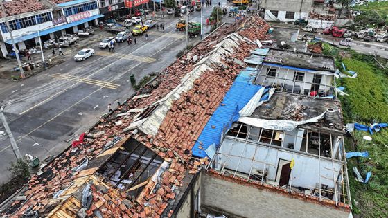 Une tornade dans l'est de la Chine fait 5 morts et 4 blessés
