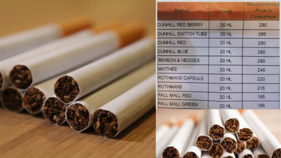 Hausse des prix des cigarettes à partir de ce lundi 6 février