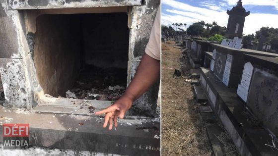  Au cimetière de l’Ouest : des tombes vandalisées et des plaques en plomb volées 