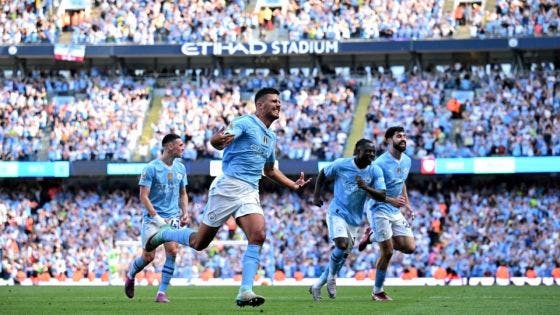 Foot: Manchester City champion d'Angleterre pour la 4e année consécutive