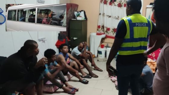 Séjour illégal à Maurice : 17 clandestins arrêtés aux petites heures ce mercredi par les services de l'immigration