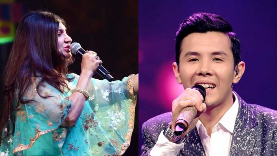 Concert : Alka Yagnik et Albert Kabo Lepcha sur scène à Maurice